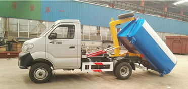 東風多利卡鉤臂式垃圾車與掃路車系列 高效清潔解決方案